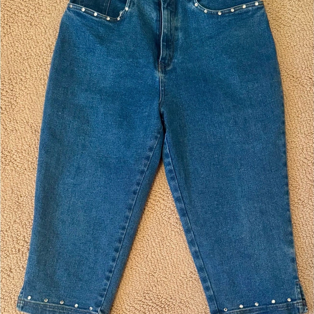 Denim & Co Women's Capri Jeans